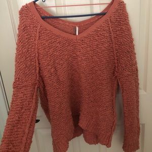 Free People Burnt Orange Sweater